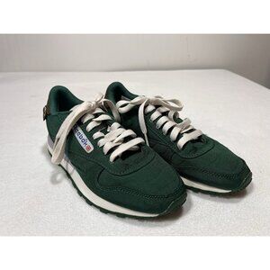 Reebok Classic Leather Green Women’s 4.5 / 35 EU Retro Sneakers Shoes Cordura